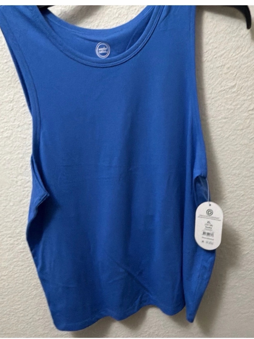 wonder nation Royal Blue Women's Sleeveless Tank Top